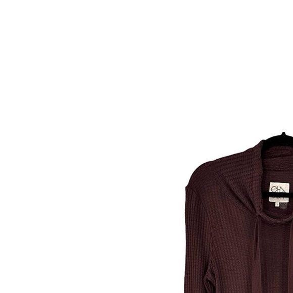 Chaser Waffle Knit Cowl Neck Top - Picture 2 of 5